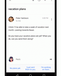 谷歌推邮件智能回复功能 可自动撰写回信